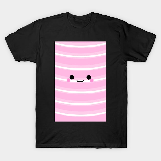 Pink Smile T-Shirt by Mhaddie